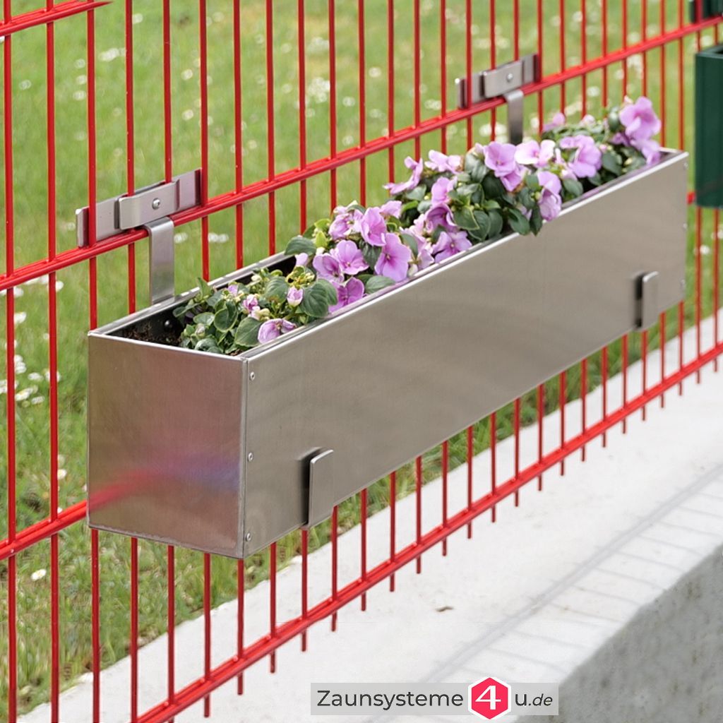 Blumenkasten 50 cm Edelstahl in verschiedenen Ausfhrungen