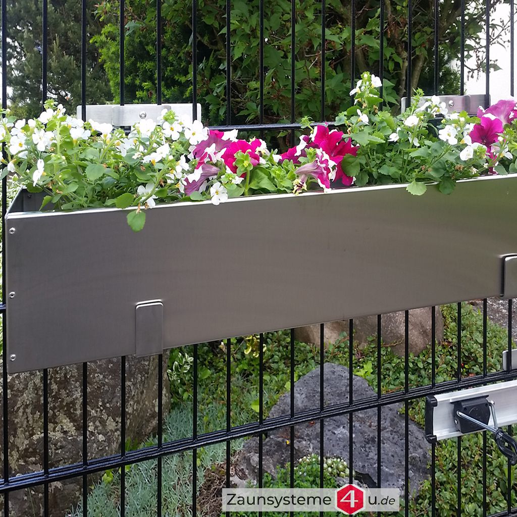 Blumenkasten 50 cm Edelstahl in verschiedenen Ausfhrungen