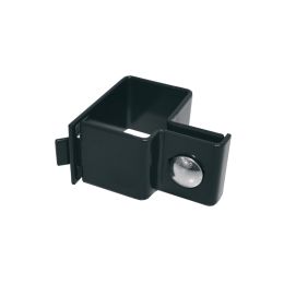 Metallschelle für Zaunpfosten 60X40 mm verzinkt + anthr. in verschiedenen Ausführungen