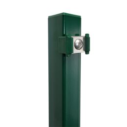 DS-Zaunpfahl 40x40 mm verzinkt + pulverbeschichtet grün