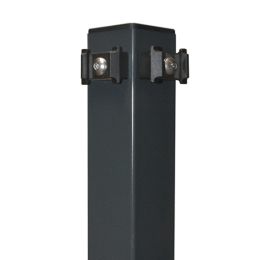 DS-Eckpfahl 50x50 mm verzinkt + pulverbeschichtet anthrazit