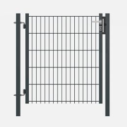 Gartentor HOME 1000mm Breite verzinkt + pulverbeschichtet anthrazit