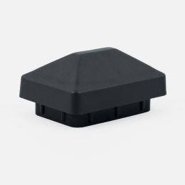 Pfostenkappe Kunststoff mit spitzem Dach für Zaunpfähle 60x40mm in verschiedenen Ausführungen