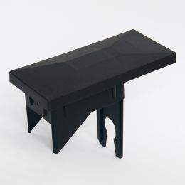Pfostenkappe Kunststoff mit Überstand für Zaunpfähle 60x40mm in verschiedenen Ausführungen