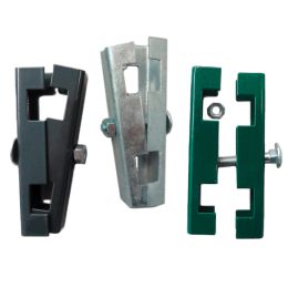 Doppelstabmatten Verbinder 2-teilig inkl. Schraube in verschiedenen Farben