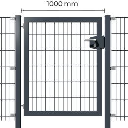 Profitor 1000 mm lichte Breite verzinkt + pulverbeschichtet anthrazit