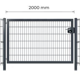 Profitor 2000 mm lichte Breite verzinkt + pulverbeschichtet anthrazit