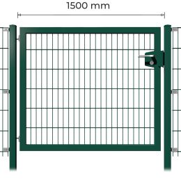 Profitor 1500 mm lichte Breite verzinkt + pulverbeschichtet grün