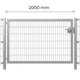 Profitor 2000 mm lichte Breite feuerverzinkt