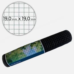 Punktgeschweißtes Gitter 19,0 x 19,0 x 1,10 mm verzinkt + anthrazit in verschiedenen Höhen und Längen