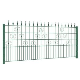 Ziergitterzaun VENUS 2418mm Breite grün oder anthrazitgrau in verschiedenen Höhen