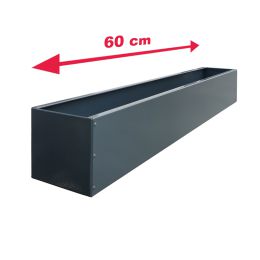 Blumenkasten 60 cm verzinkt + pulverbeschichtet in verschiedenen Ausführungen und Farben