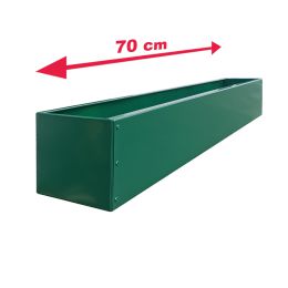 Blumenkasten 70 cm verzinkt + pulverbeschichtet in verschiedenen Ausführungen und Farben