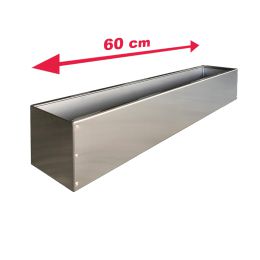 Blumenkasten 60 cm Edelstahl in verschiedenen Ausführungen