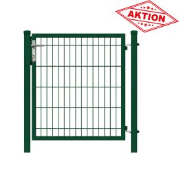 Aktions-Doppelstabtor 1000 mm Breite verzinkt + pulverbeschichtet grün